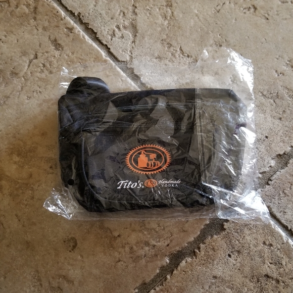 Tito's Vodka Handbags - Tito’s Vodka Limited Edition Black Fanny Pack New